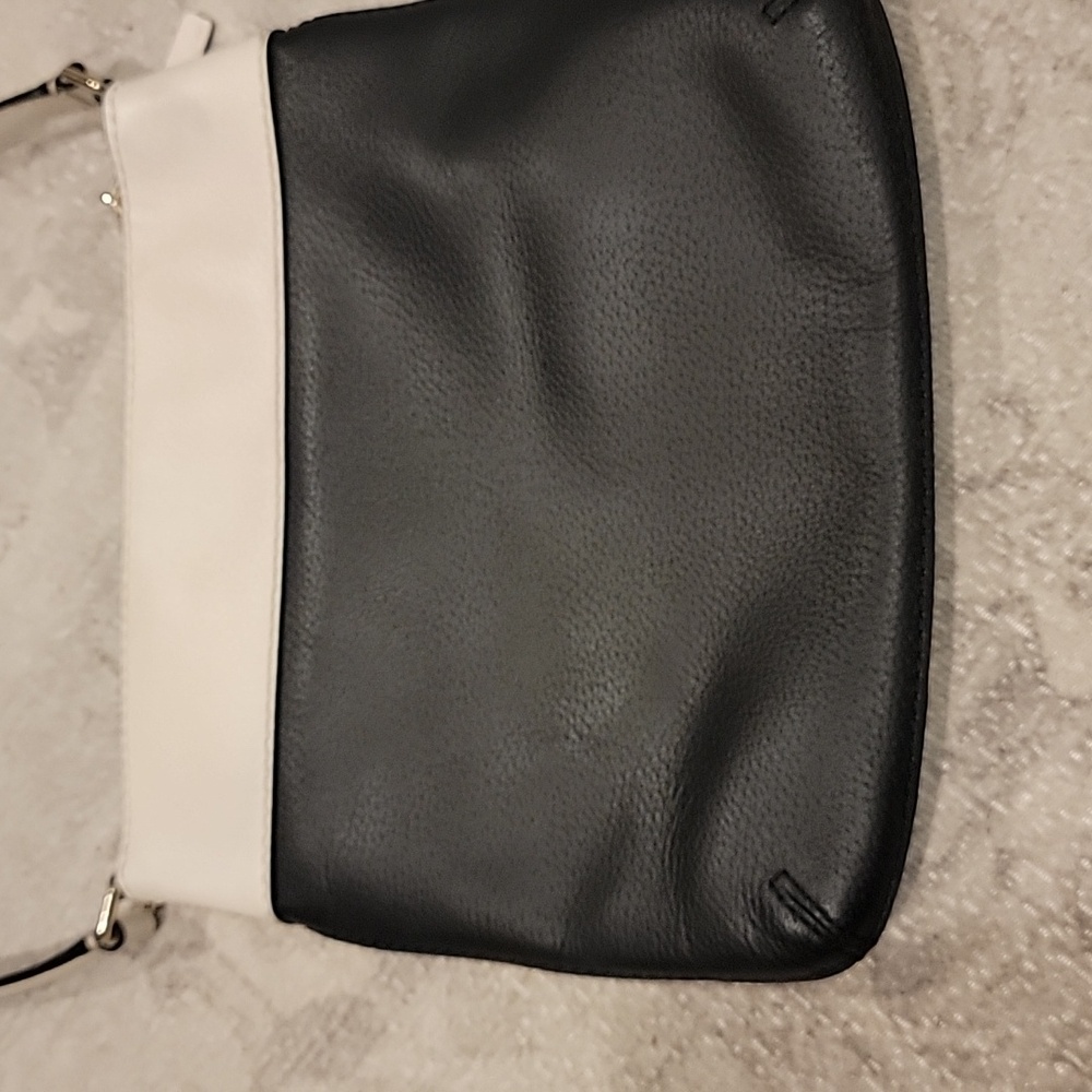 Kate Spade Grove Street Rima Crossbody Two-Tone Black and Cream Bag - Picture 4 of 15